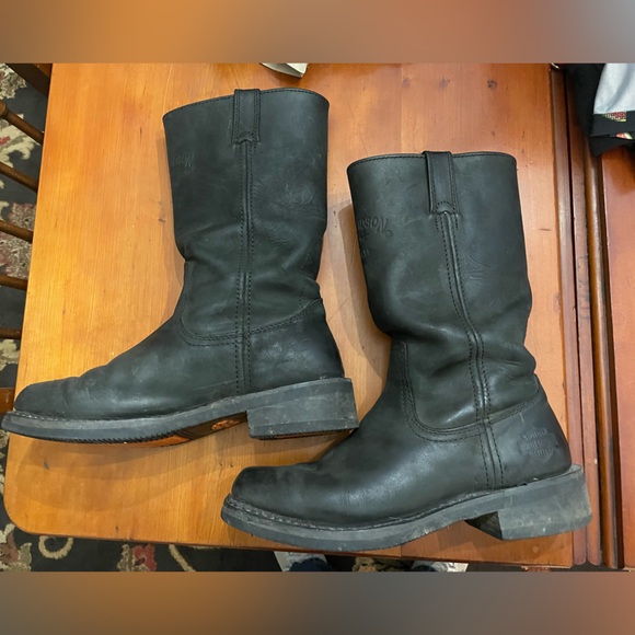 Men’s Harley Davidson Boots Size 7 1/2 - Picture 2 of 8
